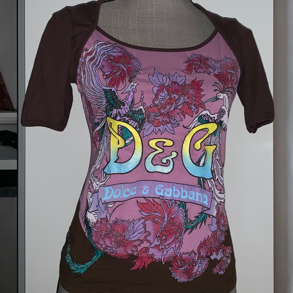 ⚠️EXTREMLY RARE⚠️ D&G t-shirt 🌷🌷